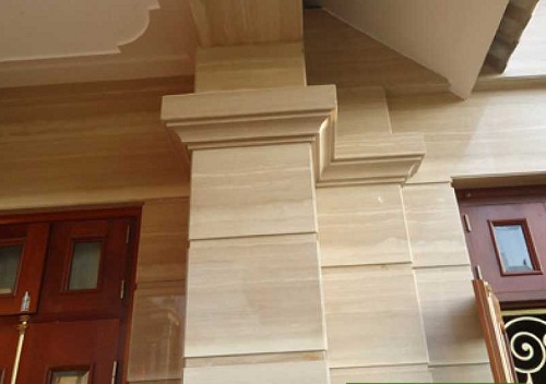 đá marble vân gỗ ốp tường