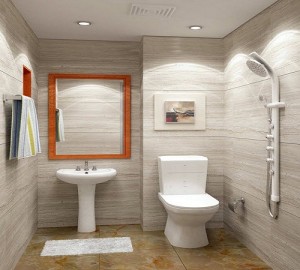 đá marble vân gỗ ốp nhà tắm